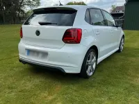 Gebraucht VW Polo R-line 90 PS (66 kW) 2016 Weiß Kleinwagen