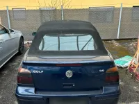 Używany VW Golf 116 KM (85 kW) 2002 Niebieski Kabriolet