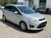 Gebraucht Ford Grand C-Max Titanium 150 PS (110 kW) 2011 Polarsilber metallic Van / Kleinbus