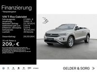 Gebraucht VW T-Roc Cabriolet Move 150 PS (110 kW) 2023 Ivory silver metallic Cabrio
