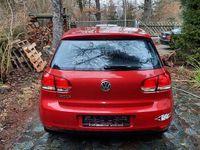 Gebraucht VW Golf VI Comfortline 80 PS (58 kW) 2010 Rot Kleinwagen