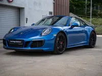 Gebraucht Porsche 911 Carrera 4 GTS Targa 450 PS (330 kW) 2018 Blau Cabrio
