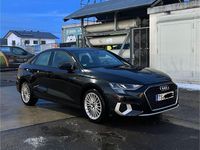 Używany Audi A3 Advanced 150 KM (110 kW) 2022 Czarny Sedan/Limuzyna
