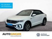 Gebraucht VW T-Roc Cabriolet R-line 150 PS (110 kW) 2024 Weiß Cabrio