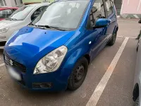 Gebraucht Suzuki Splash 86 PS (63 kW) 2009 Blau Kleinwagen