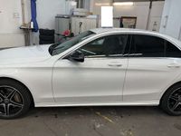 gebraucht Mercedes C400 4M LIMO 9G 3x AMG-LINE LEDER LED NAVI SHZ