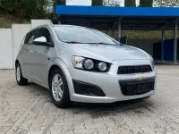 Brugt Chevrolet Aveo LT 101 HK (74 kW) 2011 Sølv Hatchback