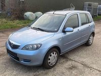 Gebraucht Mazda 2 Active 80 PS (58 kW) 2007 Blau Kleinwagen