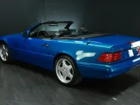 Gebraucht Mercedes SL500 320 PS (235 kW) 1997 Blau Cabrio