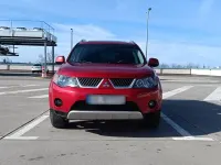 Gebraucht Mitsubishi Outlander 2008 Rot SUV