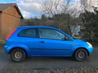Gebraucht Ford Fiesta 75 PS (55 kW) 2004 Blau Kleinwagen