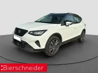 Gebraucht Seat Arona Style 116 PS (85 kW) 2024 Nevada weiß metallic / midnigh SUV