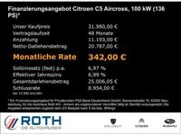 gebraucht Citroën C5 Aircross Mild-Hybrid 136 e-DSC6 PLUS Alcantara