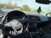 Usata Seat Leon FR 150 CV (110 kW) 2017 Blu Berlina