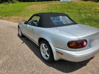 Gebraucht Mazda MX5 90 PS (66 kW) 1996 Silber Cabrio