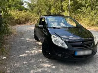 Gebraucht Opel Corsa 90 PS (66 kW) 2007 Schwarz Kleinwagen