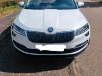 Gebraucht Skoda Karoq Clever 150 PS (110 kW) 2022 Weiß SUV