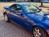 Gebraucht Mercedes SLK200 163 PS (119 kW) 2003 Blau Cabrio