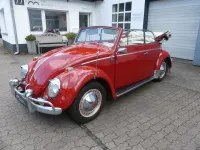 Gebraucht VW Käfer 39 PS (28 kW) 1958 Rot Cabrio