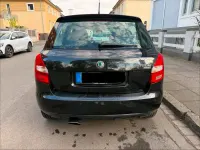 Gebraucht Skoda Fabia 60 PS (44 kW) 2010 Schwarz Kleinwagen