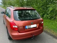 Gebraucht Skoda Fabia Ambiente 69 PS (50 kW) 2009 Orange Kombi