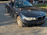 Gebraucht BMW 320 Cabriolet 150 PS (110 kW) 2006 Blau Cabrio
