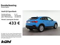 gebraucht Audi Q3 Sportback 35 TFSI S tronic line AHK 18 Zoll Virtual Cockpit