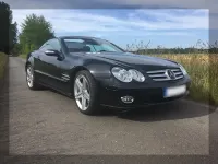 Gebraucht Mercedes SL350 Sport 272 PS (200 kW) 2007 Schwarz Cabrio