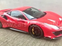 Second-hand Ferrari 488 721 CP (530 kW) 2020 Roșu Cabrio