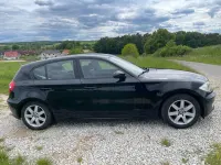 Gebraucht BMW 116 122 PS (89 kW) 2008 Schwarz Kleinwagen