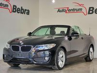 Gebraucht BMW 220 Advantage 190 PS (139 kW) 2016 Saphirschwarz Cabrio