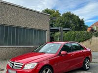 Gebraucht Mercedes C220 170 PS (125 kW) 2010 Rot Limousine