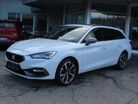 Gebraucht Seat Leon FR 204 PS (150 kW) 2021 Weiß (nevada weiß) schwarz (alcantara) Kombi