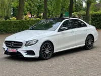 Gebraucht Mercedes E220 AMG line 194 PS (142 kW) 2018 Polarweiss Limousine