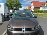 Gebraucht VW Touran Cup 140 PS (102 kW) 2014 Braun Van / Kleinbus