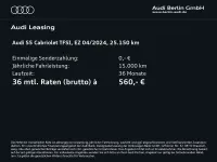 Gebraucht Audi S5 Cabriolet Ambiente 354 PS (260 kW) 2024 Progressivrot metallic/verdeck Cabrio
