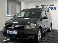 Gebraucht VW Caddy Maxi Comfortline 125 PS (91 kW) 2017 Starlight blue metallic Van / Kleinbus