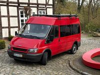 Second-hand Ford Transit 85 CP (62 kW) 2004 Roșu Monovolum