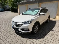 Gebraucht Hyundai Santa Fe Premium 200 PS (147 kW) 2016 Weiß SUV