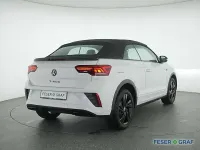 Gebraucht VW T-Roc Cabriolet R-line 150 PS (110 kW) 2026 Pure white uni / schwarz Cabrio