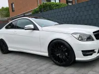 Gebraucht Mercedes C180 156 PS (114 kW) 2014 Weiß Coupé