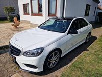 Gebraucht Mercedes E300 AMG 249 PS (183 kW) 2014 Polarweiss  unilack Limousine