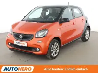Używany Smart ForFour Basis 71 KM (52 kW) 2015 Pomarańczowy Hatchback