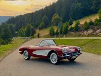 Gebraucht Chevrolet Corvette 350 PS (257 kW) 1959 Rot Cabrio
