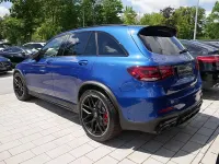 Gebraucht Mercedes GLC63 AMG Night 510 PS (375 kW) 2022 Metalliclack spektralblau SUV