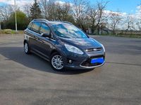Gebraucht Ford Grand C-Max Titanium 125 PS (91 kW) 2014 Grau Van / Kleinbus