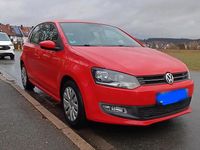 Gebraucht VW Polo 70 PS (51 kW) 2010 Rot Kleinwagen