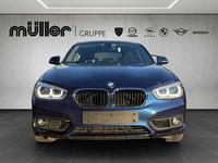 Gebraucht BMW 120 Advantage 184 PS (135 kW) 2018 Mediterranblau metallic (metallic) Kleinwagen