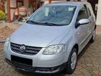 Używany VW Fox 55 KM (40 kW) 2007 Srebrny Hatchback