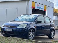 Gebraucht Ford Fiesta 2005 Blau Kleinwagen